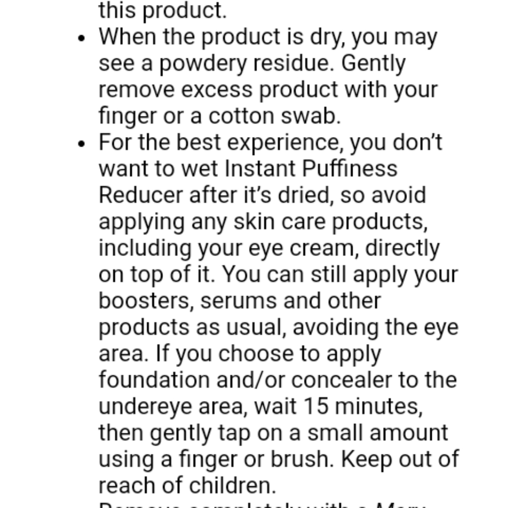 Eye puffiness reducer - Picture 7 of 7